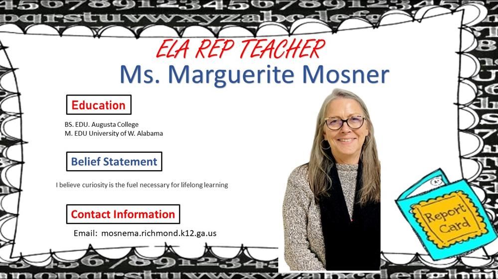 Meet the Teacher education, belief, contact, and photograph Meet the Teacher education, belief, contact, and photograph